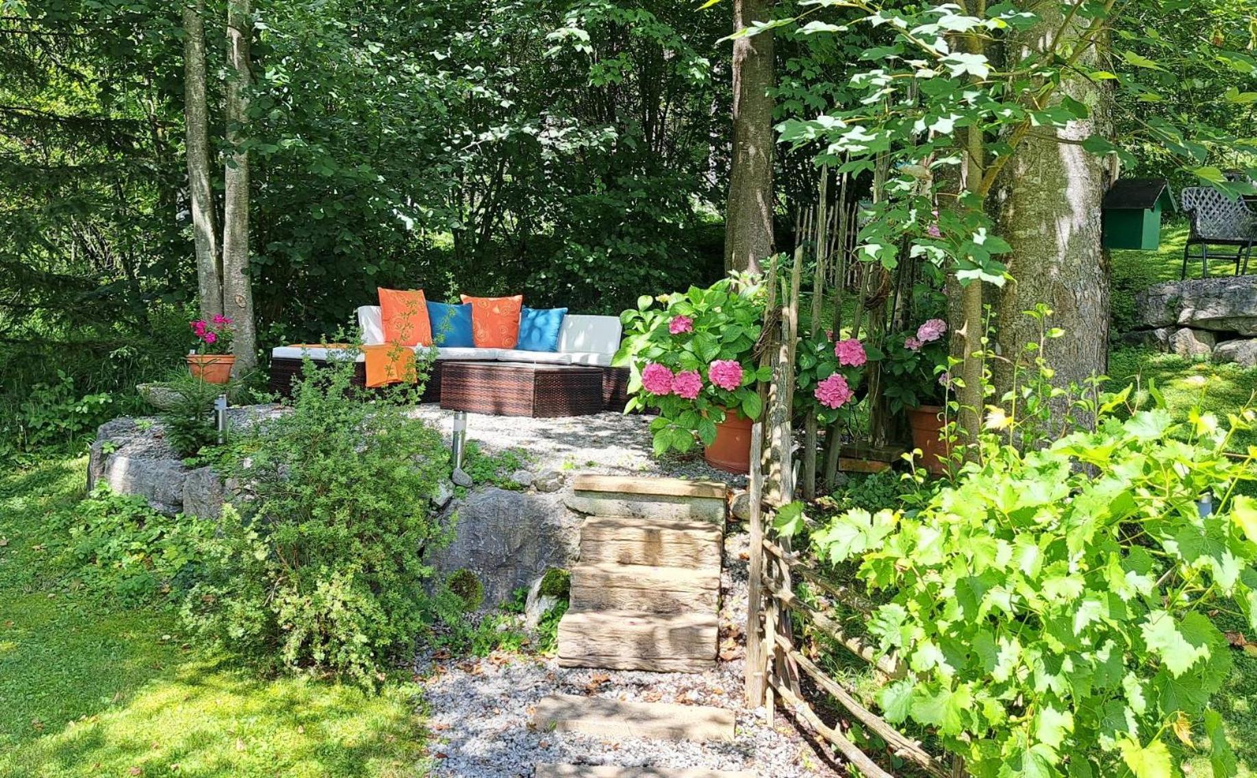 Ferienhaus Lechner Fuer Max 10 Personen - Wald Und Naturgarten Abtenau Ngoại thất bức ảnh